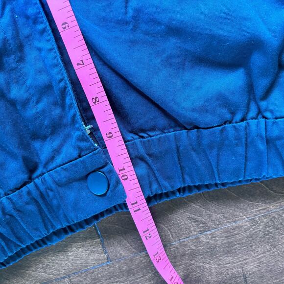 J.‎ Crew Women's Medium 2.5" Shorts Navy Blue High Rise Pockets - Picture 4 of 7